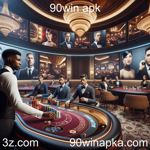 Descubra a Emoção do Live Dealer no 90win APK